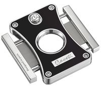 Visol Products Caseti Dion Double Guillotine Cigar Cutter, Black