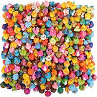 Kangaroo's Rubber Duck Bath Toy Assortment (100-Pack)