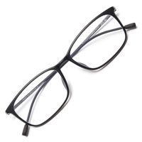 Livhò Computer Blue Light Blocking Glasses for Women Men,Anti Eyestrain UV Filter Lens Lightweight Frame Eyeglasses - 0.0 Magnification (L1-Matte Black)