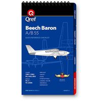 Beech Baron A/B55 Qref Checklist Book
