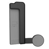 xcivi Screen and Mobile Connecting Holder- Mount Your Mobile to Your Laptop Screen- Dual Second Display for Your Notebook Computer (Black)