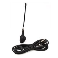 Uxcell a16092100ux0339 Universal Black Car Vehicle Roof Mount Radio FM AM Antenna Aerial