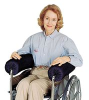 Lateral Stabilizer Armrest Bolster, Full Arm, 6" diam, Polyester Cover