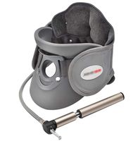 FGSJEJ Cervical Traction Device, Home Stretch Neck Physiotherapy Device, Adjustable Neck Physiotherapy Instrument, Relieve Stress (Color : Gray, Size : One Size)