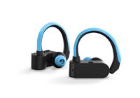 808 EarCanz Tru Sport Wireless Bluetooth Earbuds - Blue