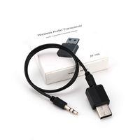 Bluetooth 5.0 Transmitter and Receiver 2-in-1, Mini USB Wireless Bluetooth Audio Adapter with 3.5mm AUX for Car Headphones PC TV Home Stereo