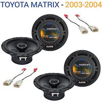 Compatible with Toyota Matrix 2003-2004 Factory Speaker Replacement Harmony (2) R65 Package New