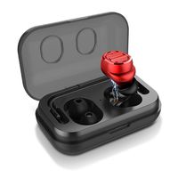 Wireless Touch Earbuds Bluetooth Waterproof Headset Earbuds with 550mAh Charging Case Wireless Earbuds Auto Pairing Deep Bass Stereo Sound Noise Reduction Touch Control Earphones