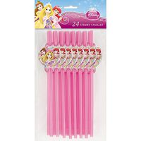 Disney Princess Party Straws, 24ct