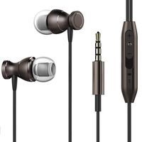 Suines 3.5 mm in-Ear Earphones with Microphone Wire Control General Earplugs Virtual Reality Headsets