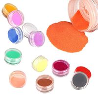 Nail Art,Putars Hot New 12 Colors Acrylic Carving Powder Dust UV Gel Design 3D Tips Decoration Manicure Nail Art