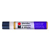 Marabu Contours & Effects Silk Medium Silver Metallic 25 ML