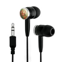 GRAPHICS & MORE Christmas Holiday Retro Antique Santa Sleigh Novelty in-Ear Earbud Headphones