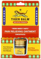 Tiger Balm Pain Relieving Ointment, Extra Strength, 0.63 Ounce