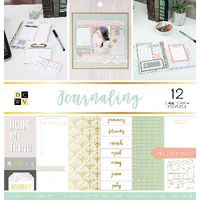 DCWVE Die Cuts with A View Premium Stack-12 x 12-Double-Sided-Journaling-Gold Foil-36 Sheets 614400, Multicolor