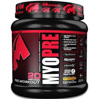 MYOPRE- Orange Mango / 414g / NITROSIGINE® - PEAK02™ – Energy, Laser Focus, Extreme Muscle Pumps & Training Intensity – Transparent Label