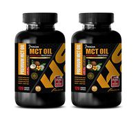 Heart Health Vitamins Men - Premium MCT Oil 3000MG - Keto Formula - Powerful and Potent Formula - mct Oil Supplements - 2 Bottle (240 Liquid Capsules)