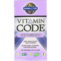 Garden of Life Vitamin Code Raw Prenatal 180 Vegetarian Capsules
