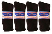 Physician's Choice Diabetic Crew Socks - 12 Pair 13-15 Black by PhysiciansChoiceDiabeticSocks