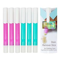DCKR Top MagicStick Instant Stain Remover Stick Pens for Clothing Care - Tough Stains The Complete First Aid (6 Pack)