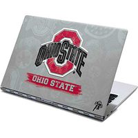 Skinit Decal Laptop Skin for Yoga 910 2-in-1 14in Touch-Screen - Officially Licensed Ohio State University Ohio State Distressed Logo Design