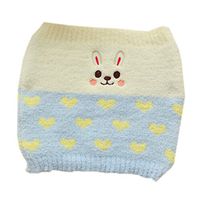 [Blue] Keep Your Waist/Stomach/Tummy Cashmere Belt Lovely Rabbit