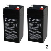 Mighty Max Battery 4 Volt 4.5 Ah Sealed Lead Acid Battery for Fi-Shock SS-440-2 Pack Brand Product