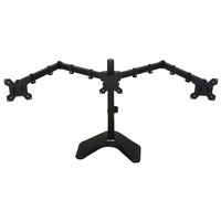 Viotek Articulating Triple 3-Monitor Stand with Adjustable Height - Monitor Arm with Vesa Mount fits up to 3 Screens