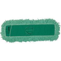 Rubbermaid Commercial FGJ55500 Twisted Loop Blend Antimicrobial Dust Mop, 36" Length x 5" Width, Green