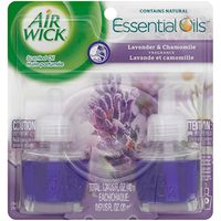 Air Wick Scented Oil Air Freshener, Lavender and Chamomile, Twin Refills, 0.67 Ounce