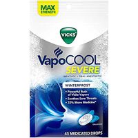 VapoCOOL Severe Medicated Drops, Winterfrost, 45 Drops