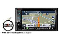 Kenwood DNX573S 6.2" DVD CD Navigation Receiver with a FREE SOTS Air Freshener