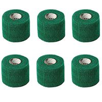 Powerflex 2" Stretch Athletic Tape - 6 Rolls, Green