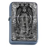 Ouija Board Flip Top Oil Lighter D6 Talking Spirit Occult Witchcraft Spooky