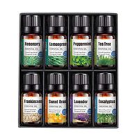 Best4UrLife Aromatherapy Essential Oil Set (100% Pure & Natural),Therapeutic Grade Essential Oils 4X/6X8X/12X/16X/20X (Colorful 8X)