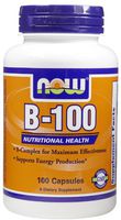 B-100, 100 Caps by Now Foods (Pack of 6)