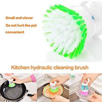 Bifast Creative Practical Kitchen Tools Automatically Add Liquid Cleaning Brush Brushes