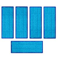 BESKIT 5 Packs Washable Wet Mopping Pads Compatible with iRobot Braava Jet 240 241