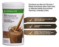 Herbalife Formula 1 Healthy Meal Nutritional Shake Mix (10 Flavor) (Café Latte)
