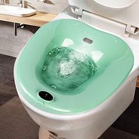 JOEPET Soothic Sitz Bath for Over The Toilet Postpartum Care, Hemorrhoids Postpartum Treatment,Toilet Hip Bath tub & Flusher,User-Friendly Design,Upgradedsurf