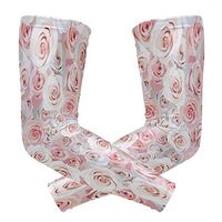 Men's UV Protection Arm Sleeve Lover Rose Compression Arm Sleeve, Skin Protection Cooler Cycling Sleeves for Outdoor Activities to Cover Arms