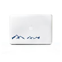 (2X) StickAny Laptop Series Modern Mountains Sticker for MacBook Pro, Chromebook, Surface Pro, and More (Navy)