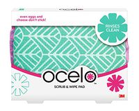 ocelo Scrub & Wipe Cleaning Pad, Colors and designs may vary (1 Pad Total)