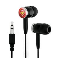 GRAPHICS & MORE Justice League Wonder Woman Athletic Logo Novelty in-Ear Earbud Headphones - Black