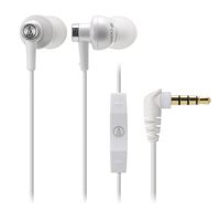 Audio Technica ATH-CK400i WH WHITE | Inner Headphone for iPod / iPhone / iPad / (Japan Import)