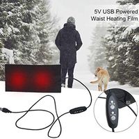 Portable Waist Electric Heating Pad Fast Heating with Temperature Settings for Abdominal Stomach Cramps Arthritic Pain Relief