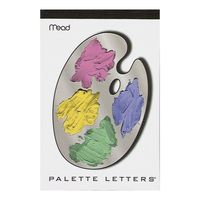 Mead Palette Letters Tablet 120 Sheets (6-Pack)