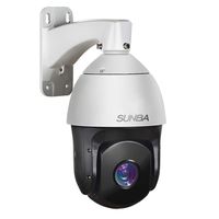 SUNBA 20x Optical Zoom 1080p Long Range Infrared PoE+ Outdoor PTZ Camera, 24x7 Automatic PTZ Tour, ONVIF and Night Vision up to 800ft (601-D20X)