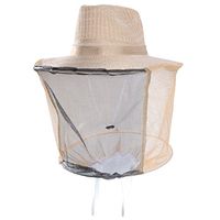 Yardwe Beekeeping Veil hat Mosquito Bug Insect Repellent mesh hat Head face Protector