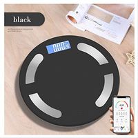 LFSP Electronic Scales, Digital Scales Portable Weight Scale Digital Bathroom Floor Body Scales Smart Electronic Digital Bluetooth Body Fat Scale Suitable For Bedroom, Bathroom 180kg High-precision Sc